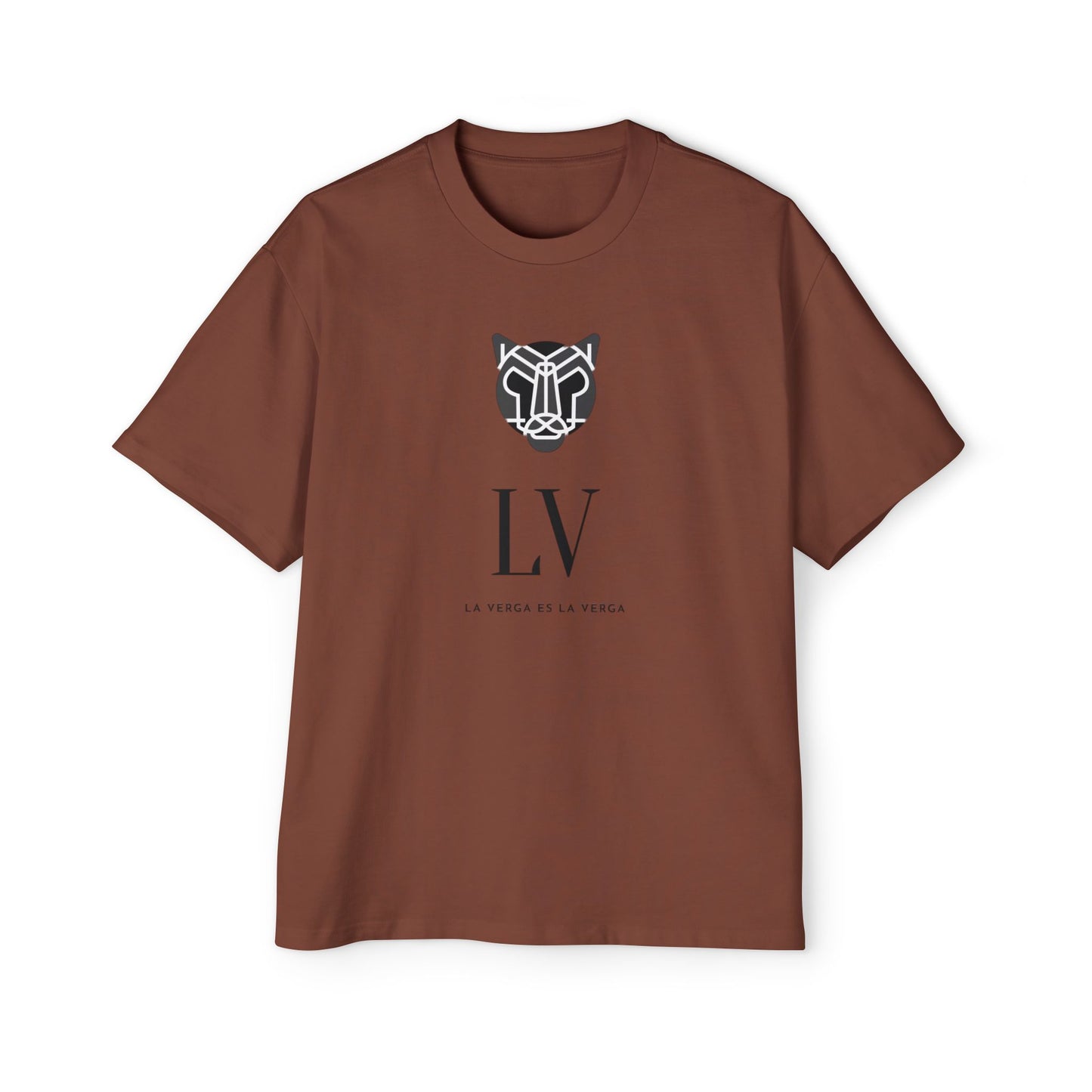 Men's Heavy Oversized Premium Jaguar/logo Tee