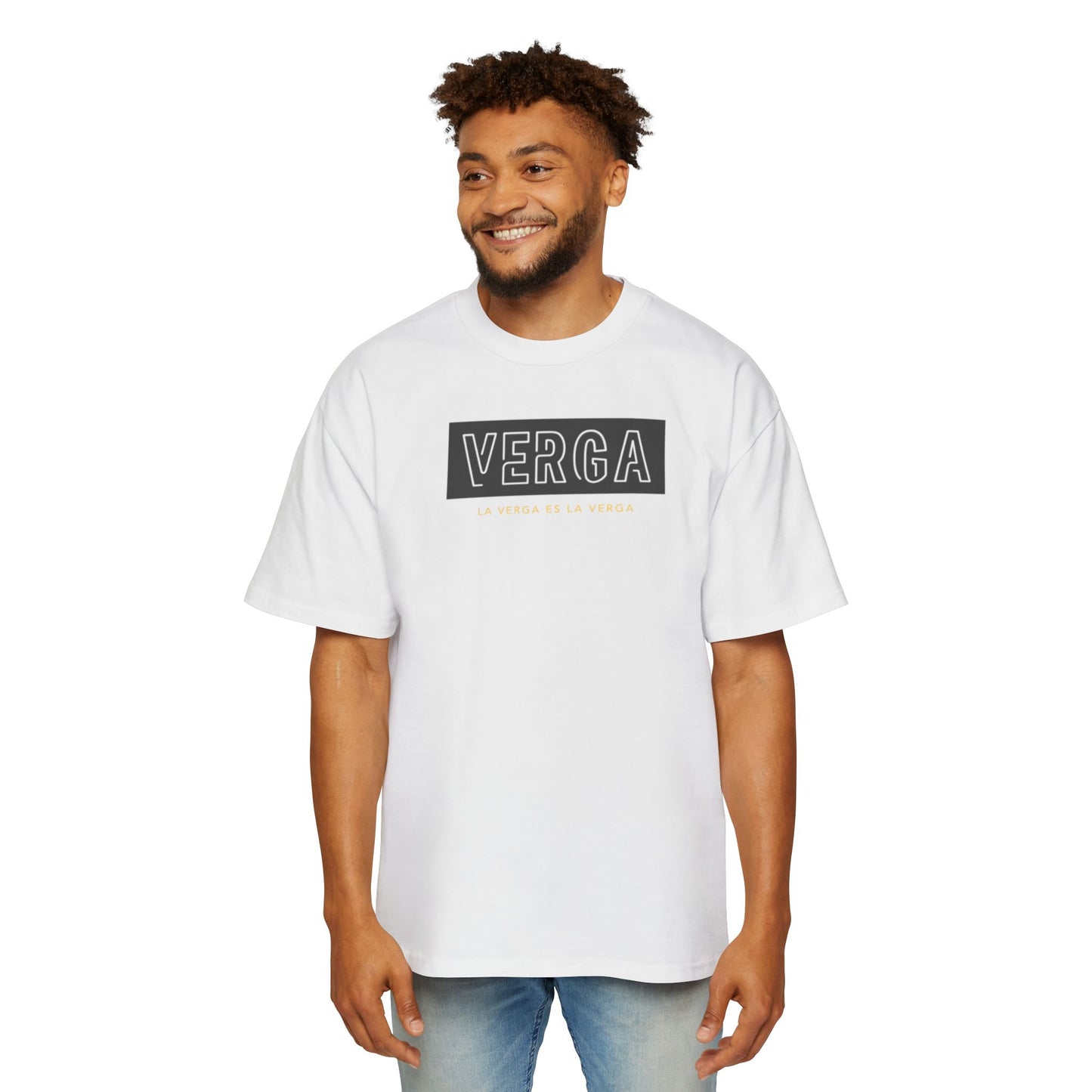 Men's Heavy Logo Oversized Tee