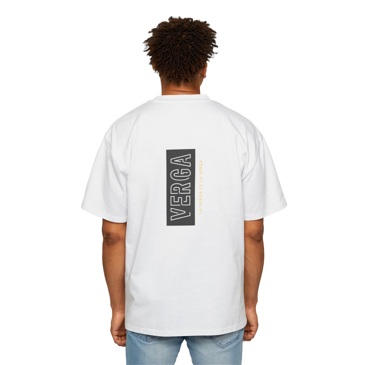 Men's Heavy Oversized Premium Jaguar/logo Tee