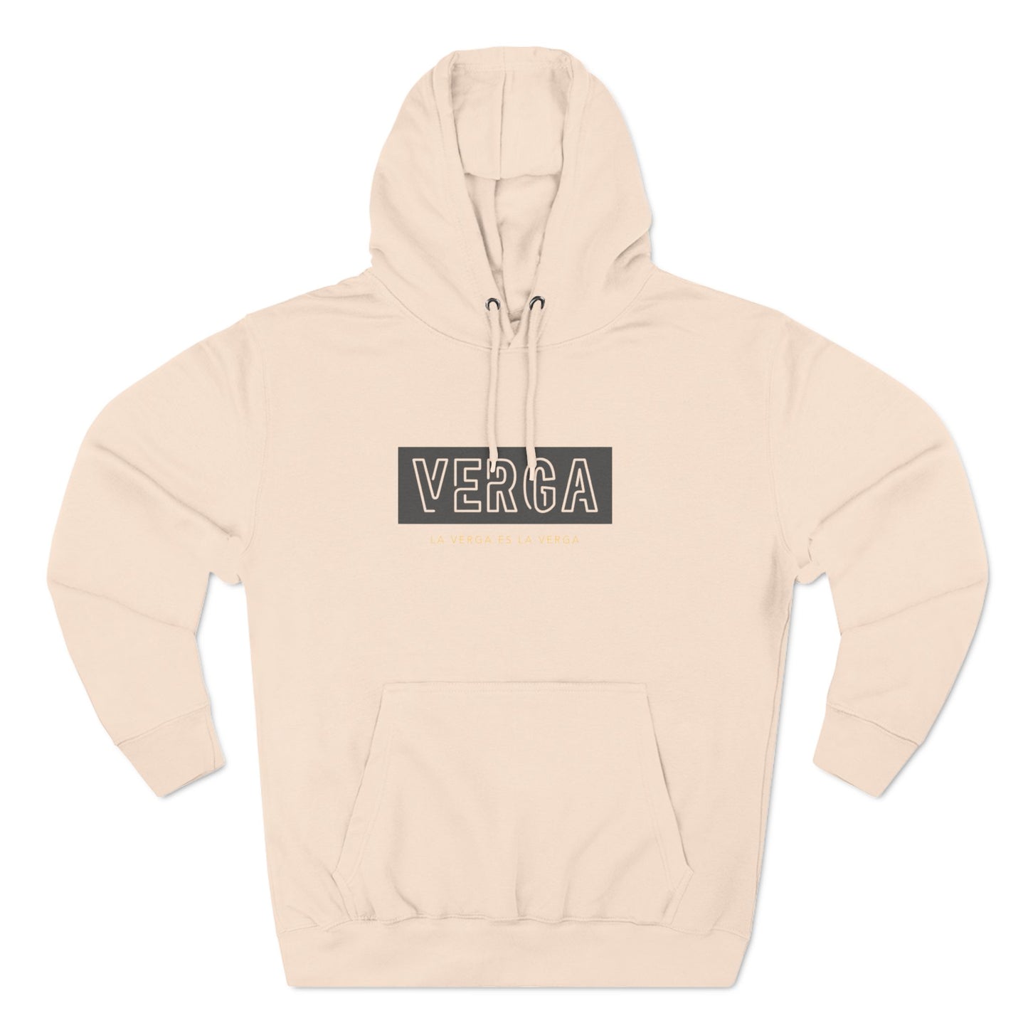 Three-Panel Designer Fleece Hoodie