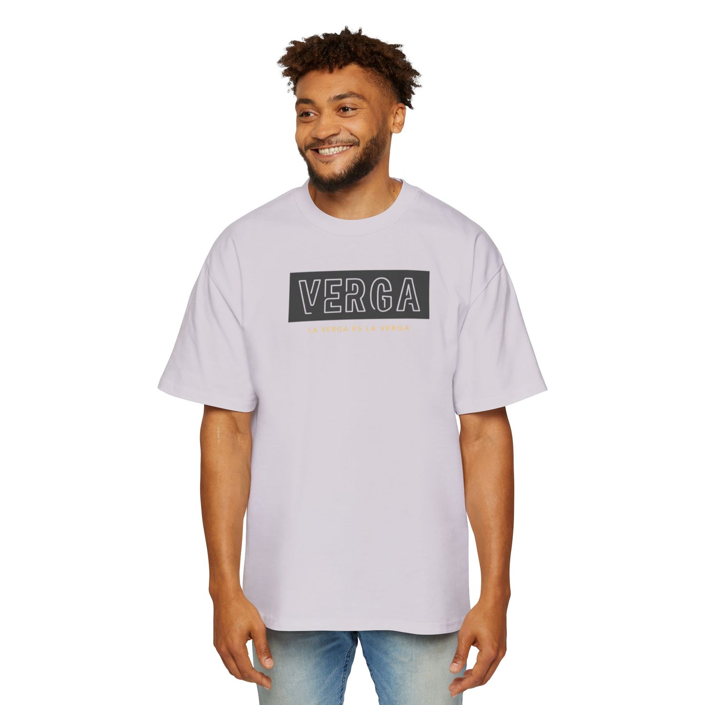 Men's Heavy Logo Oversized Tee