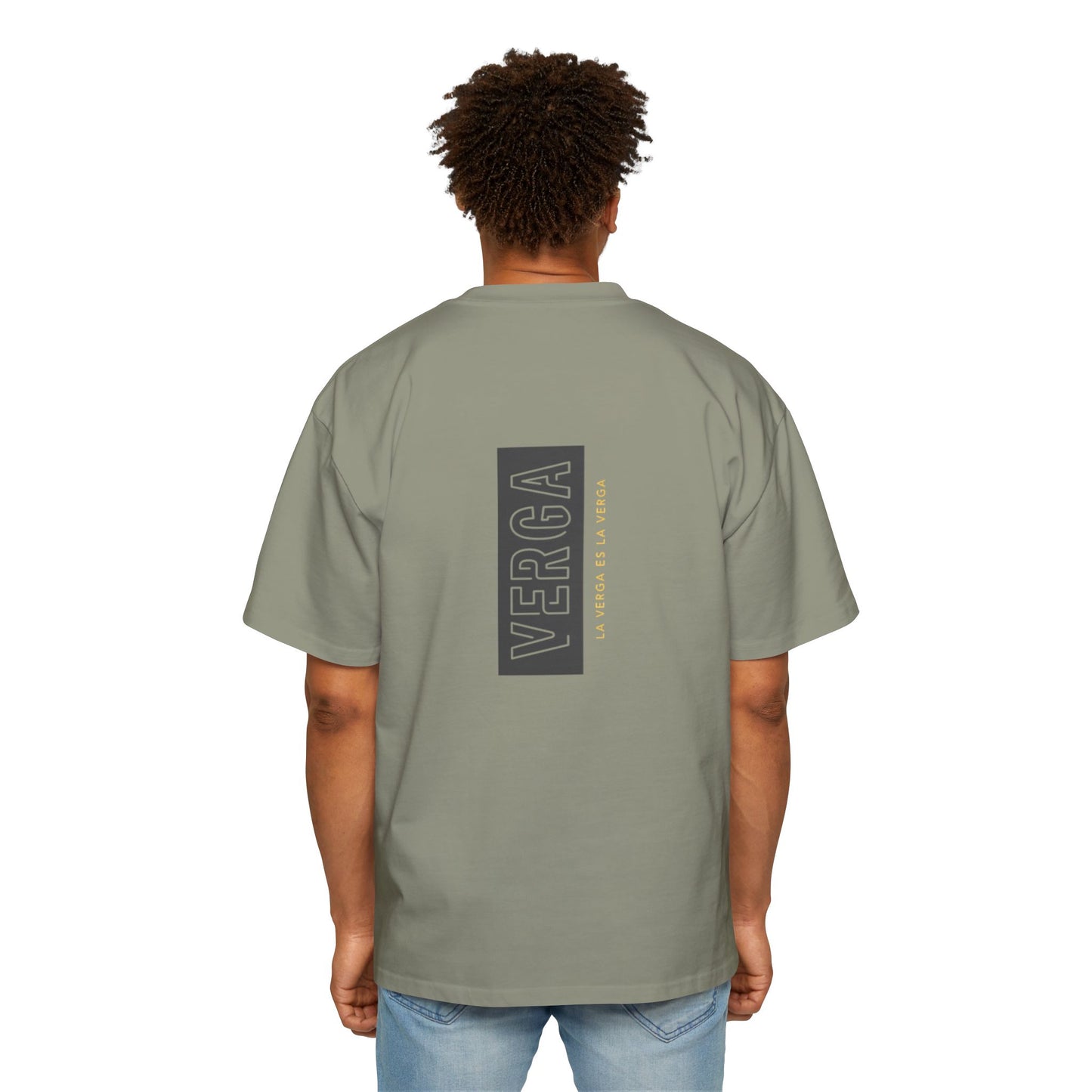 Men's Heavy Oversized Premium Jaguar/logo Tee