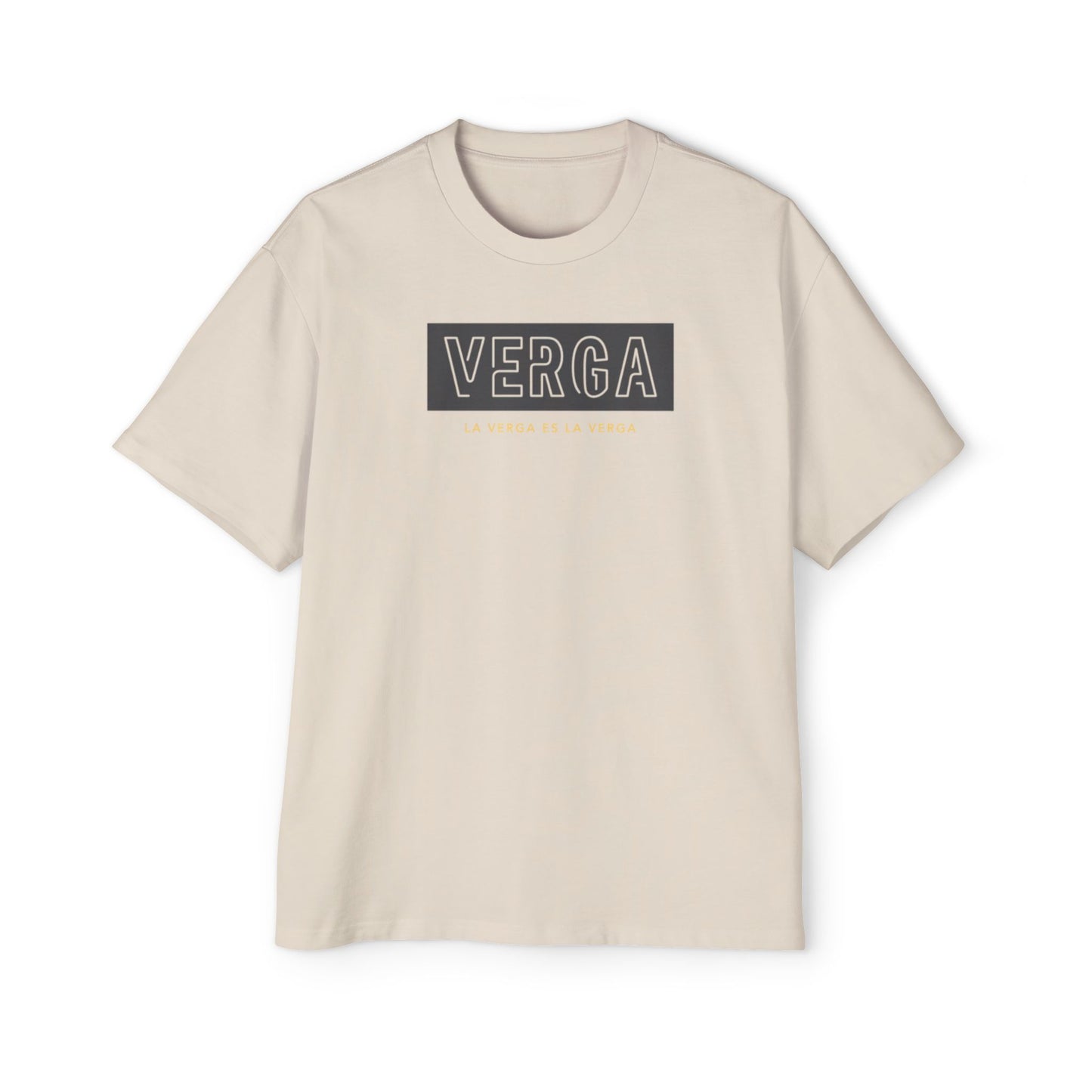 Men's Heavy Logo Oversized Tee