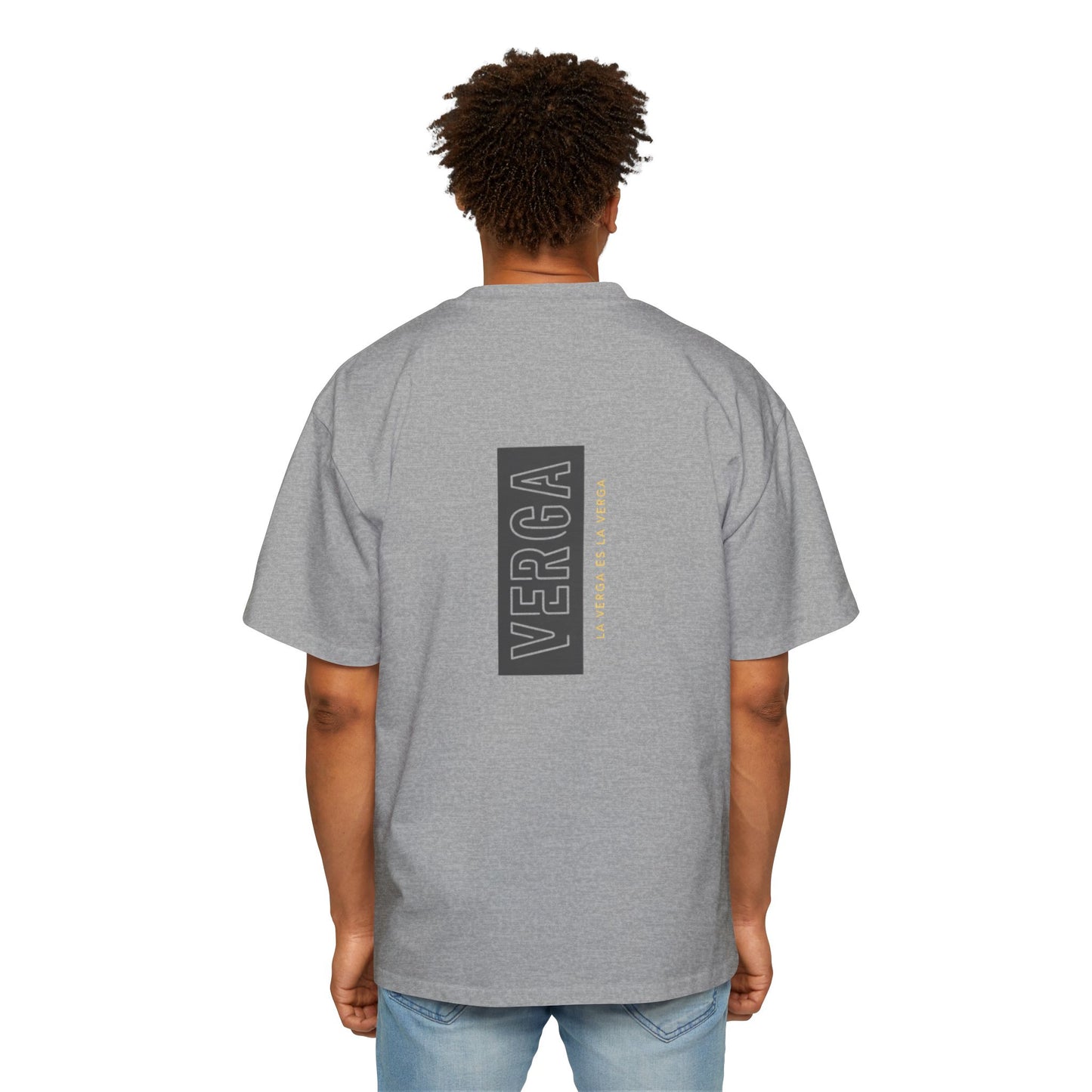 Men's Heavy Oversized Premium Jaguar/logo Tee