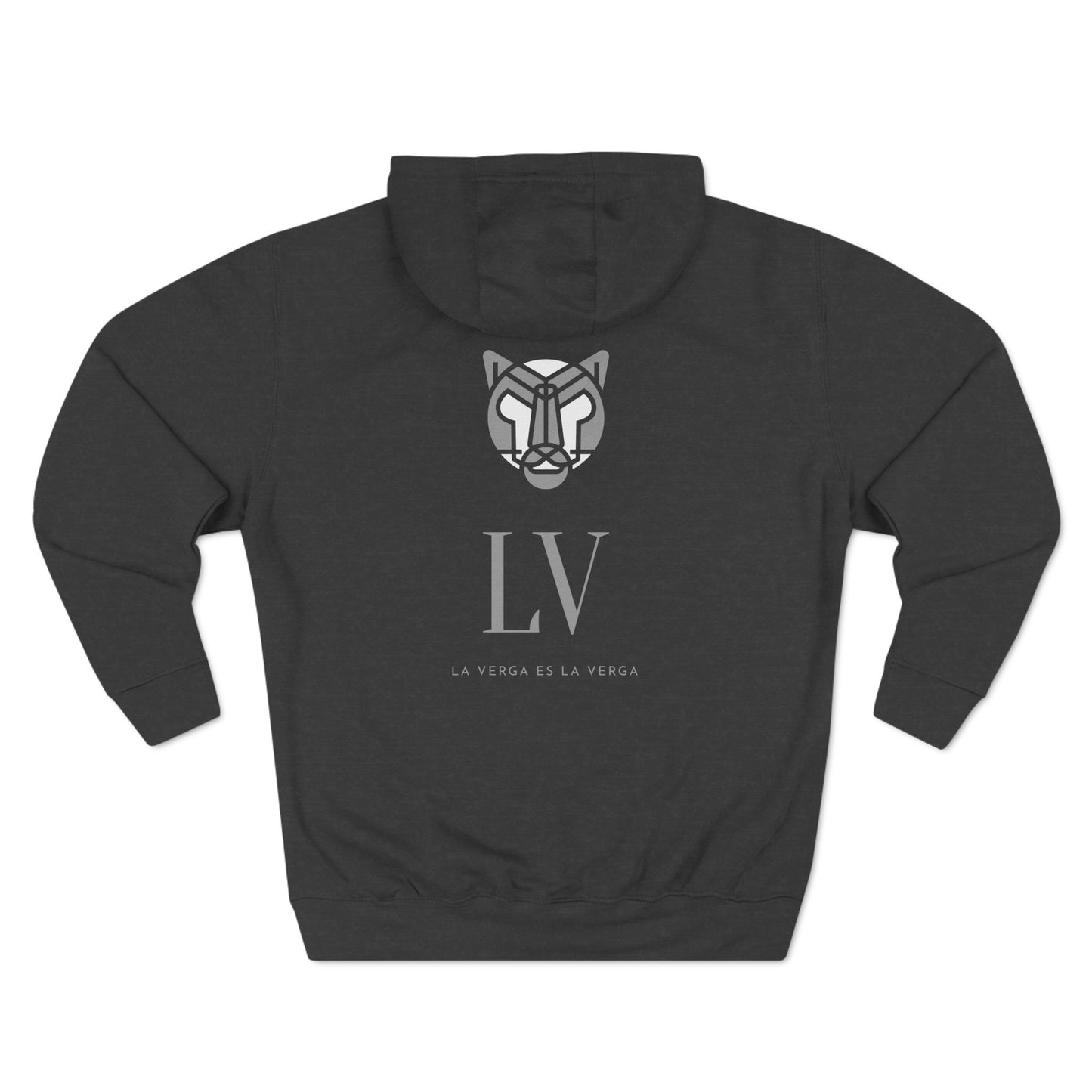 Three-Panel Designer Fleece Hoodie