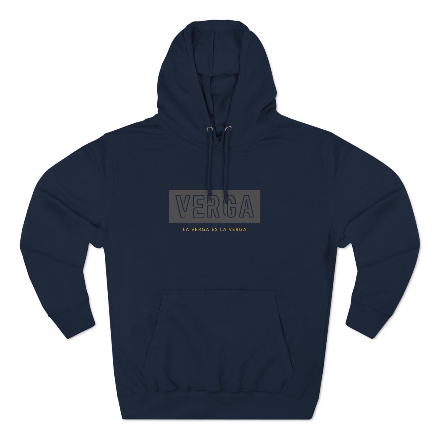 Three-Panel Designer Fleece Hoodie