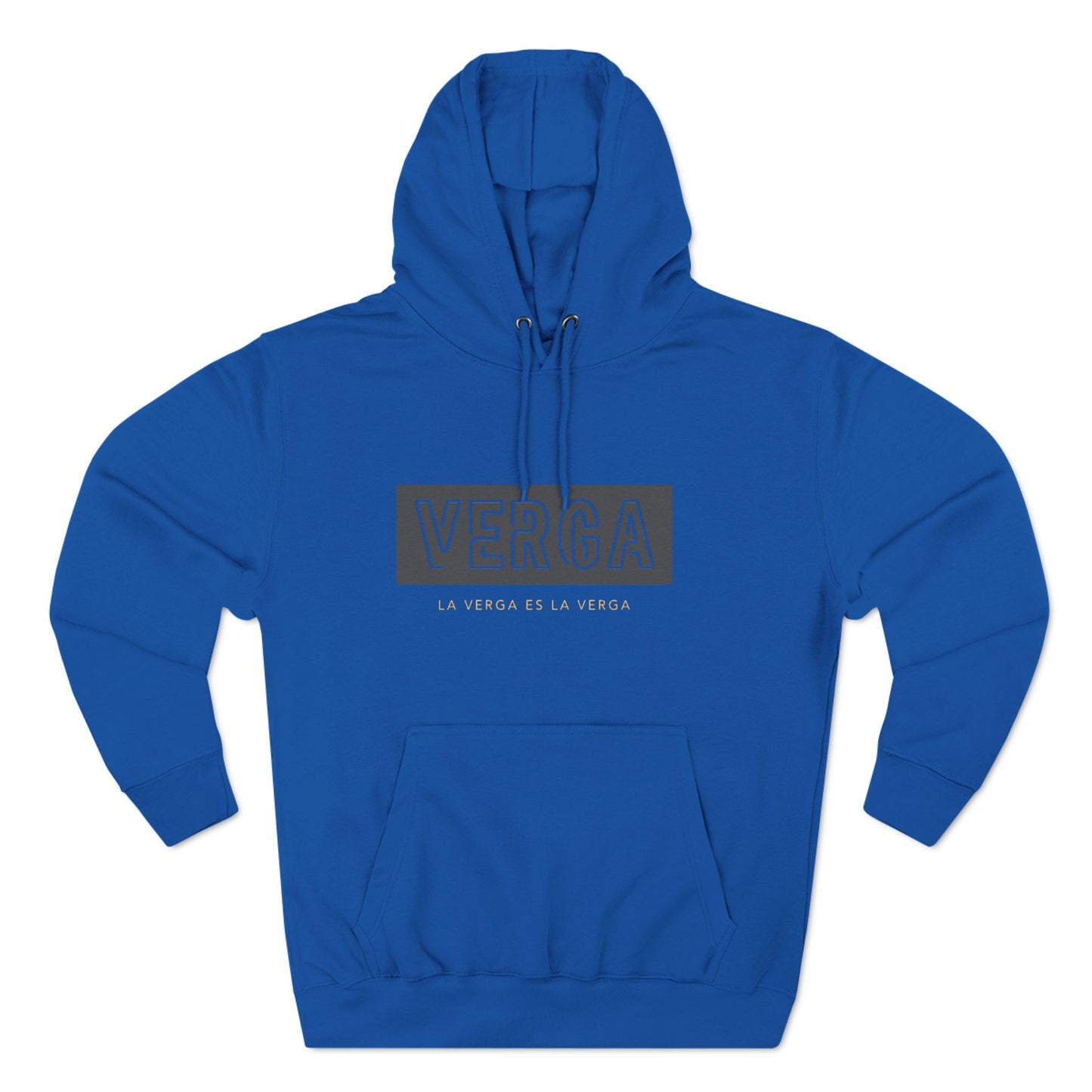 Three-Panel Designer Fleece Hoodie