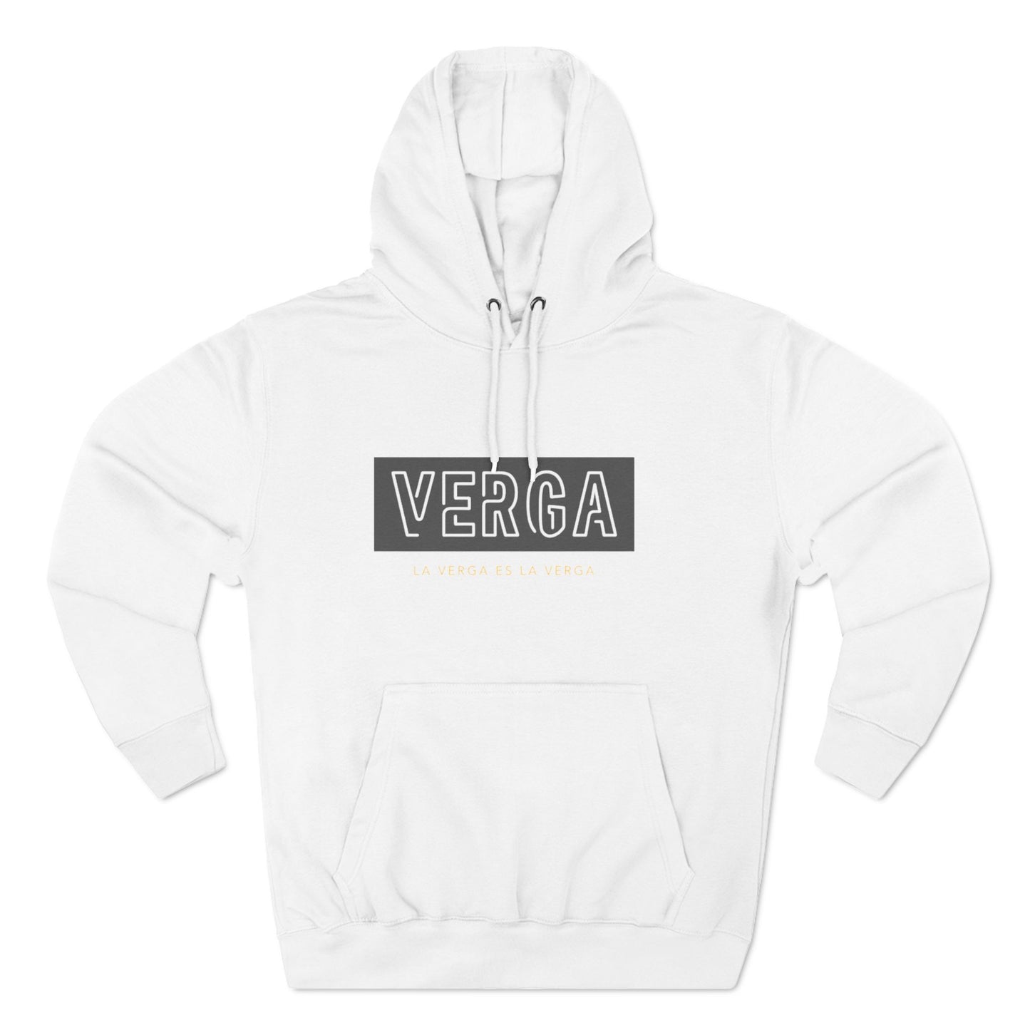 Three-Panel Designer Fleece Hoodie