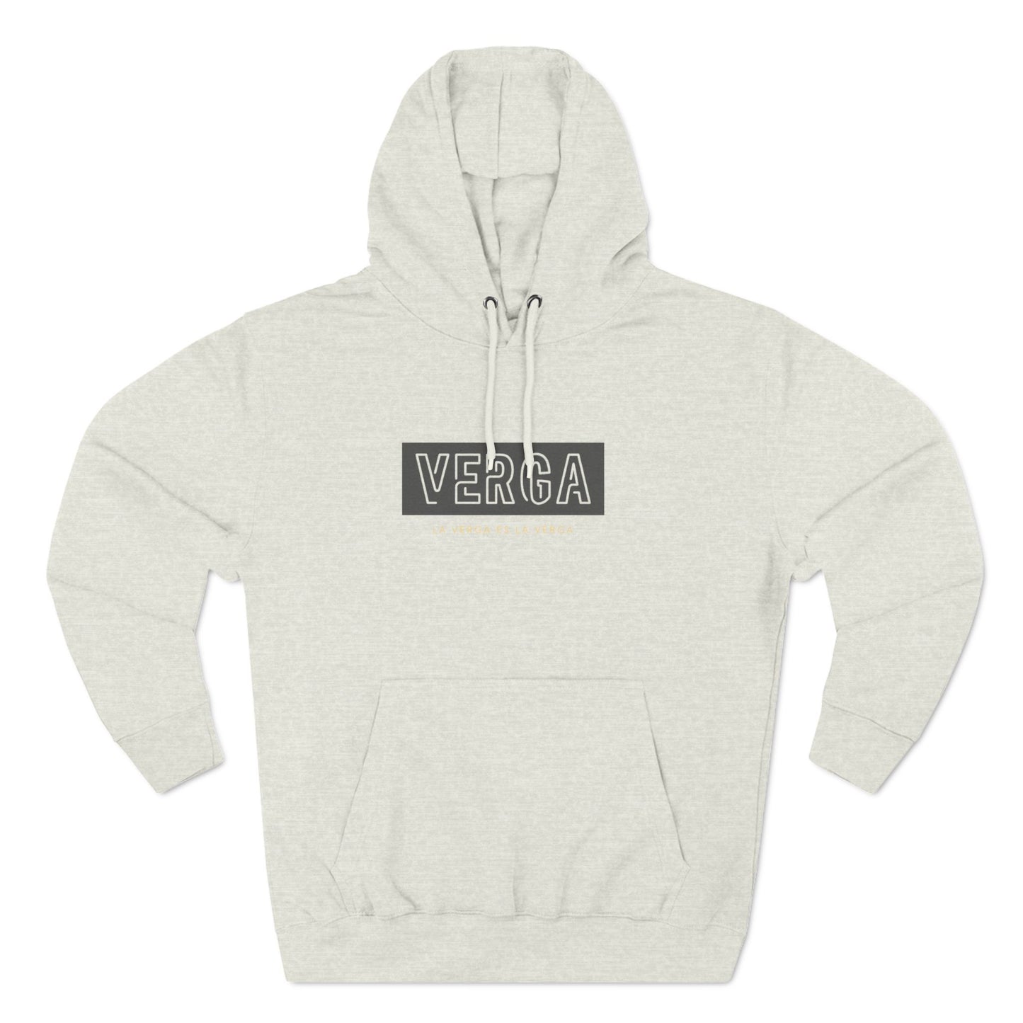 Three-Panel Designer Fleece Hoodie